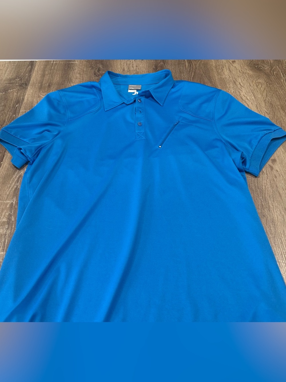 J.Lindeberg Electric Blue Polo Shirt